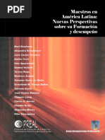2004 Maestros en America Latina Nuevas Perspectivas Sobre Su Formacion y Desempeno PDF