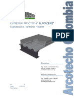 Ficha Tecnica Arcotecho PDF
