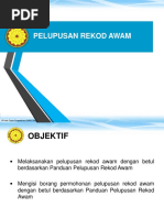 Pelupusan Rekod Awam-PTG