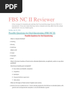 Fbs Notes Reviewer