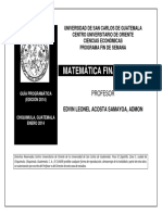 Matemtica Financiera Ii A-B PDF