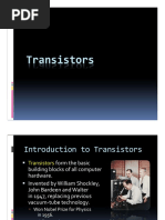 UofT CSC258 Computer Organization Lecture 1 Transistors Slides PDF