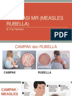 Imunisasi MR (Measles Rubella)