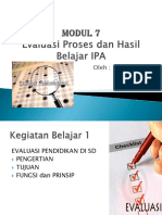 Evaluasi Belajar