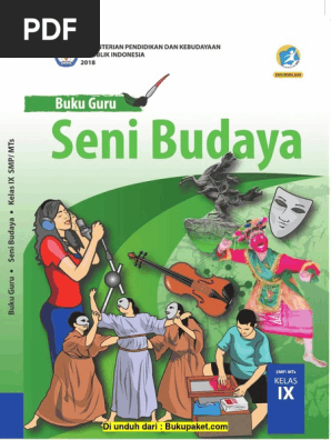 Buku Guru Seni Budaya Kelas 9 K13 Revisi 2018