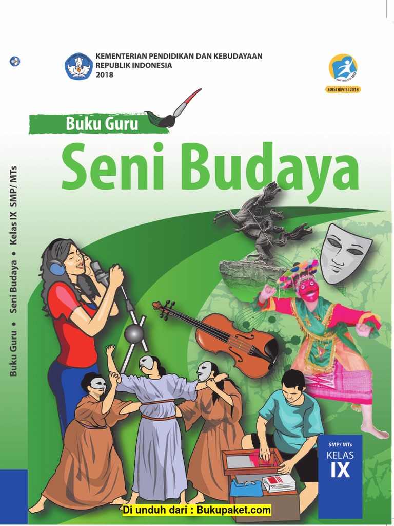 Buku Guru Seni Budaya Kelas 9 K13 Revisi 2018