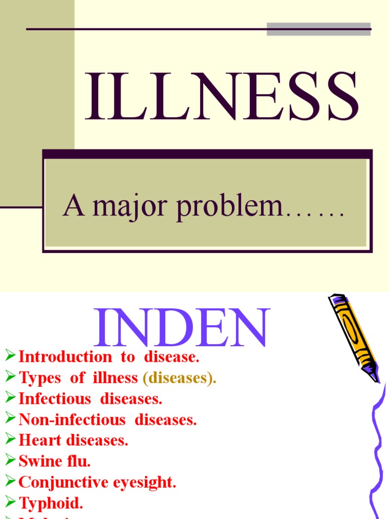 Illness: A Major Problem | PDF