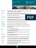 Glossary of Architectural Terms PDF