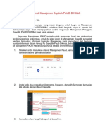 Cara Login Di Manajemen Dapodik PAUD