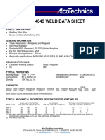 Alcotech Alloy 4043tds