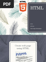 HTML