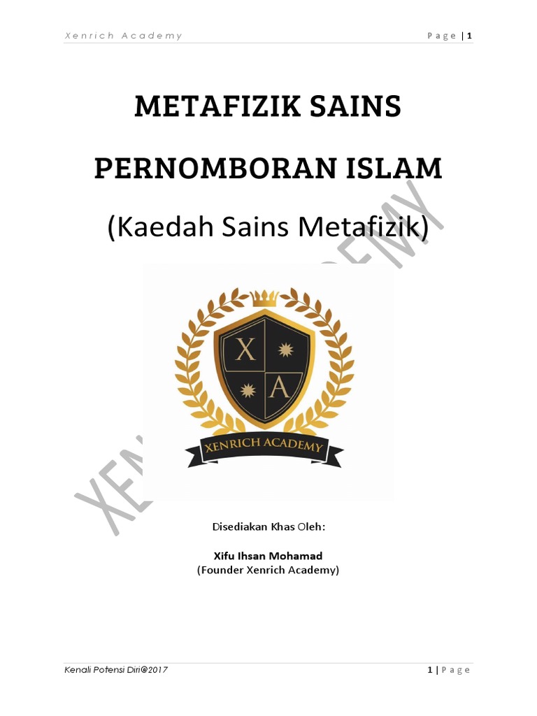 Ebook Kunci Pernomboran Metafizik 1 Pdf