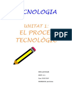 Exemple de Dossier Del Procés Tecnològic