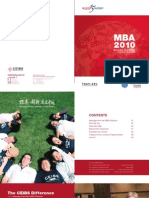 CEIBS Mba Brochure