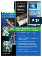 ProCreate Putty Info Sheet