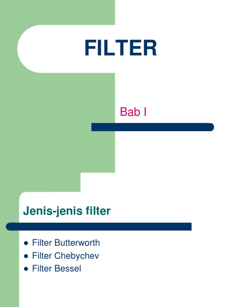 Filter PDF