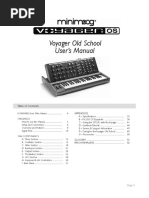 Minimoog Voyager Manual