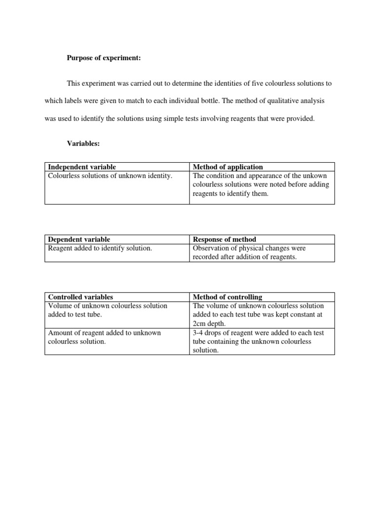 Qualitative Analysis of Organic Compounds PDF Aldehyde Alcohol