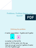 Problems, Problem Spaces, and Search?