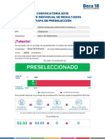 Reporte de Preselección-Pronabec-Beca18 - 75882230 - PDF