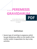 Hyperemesis Gravidarum Treatment Algorithm