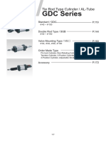 GDC Series: Tie Rod Type Cylinder / AL-Tube