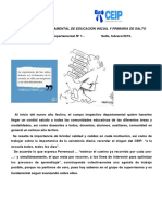 Comunicado Departamental #1 Año 2019 Con Distritos