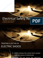 Electrical Safety Report: CAMERINO, Gene Gabrielle D. FRANCISCO, Niel Danhil D
