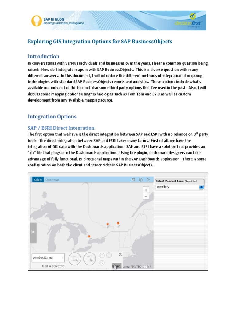 Exploring Gis Integration PDF | PDF | Esri | Arc Gis