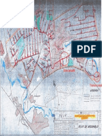 Harta Canalelor de Desecare Din Nordul Bucureştiului.