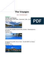 The Voyages: Hotels
