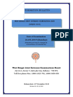 WBJEE Info Brochure PDF