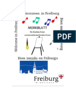 Merkblatt Strassenmusik Und Strassenkunst