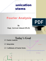 Communication Systems: Fourier Analysis