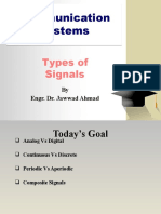 Communication Systems: Types of Signals