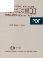 Atmospheric Factors Affecting The Corrosion of Engineering Metals - ASTM PDF