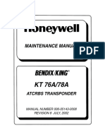 KT 76A-78A Mant. Manual PDF