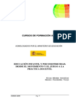 Biomotricidad I - Educación Infantil y Psicomotricidad PDF