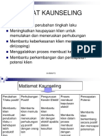 MATLAMAT KAUNSELING UNTUK PERUBAHAN POSITIF