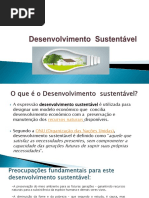 desenvolvimento sustentabilidade