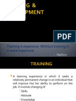 Training Is Expensive. Without Training It Is More Expensive