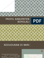 Profil Kabupaten Boyolali