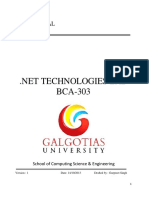 NET Lab Manual Guide