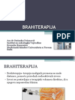 Brahiterapija - Precizna radioterapija male distance