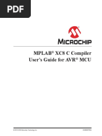 MPLAB XC8 C Compiler User Guide For AVR