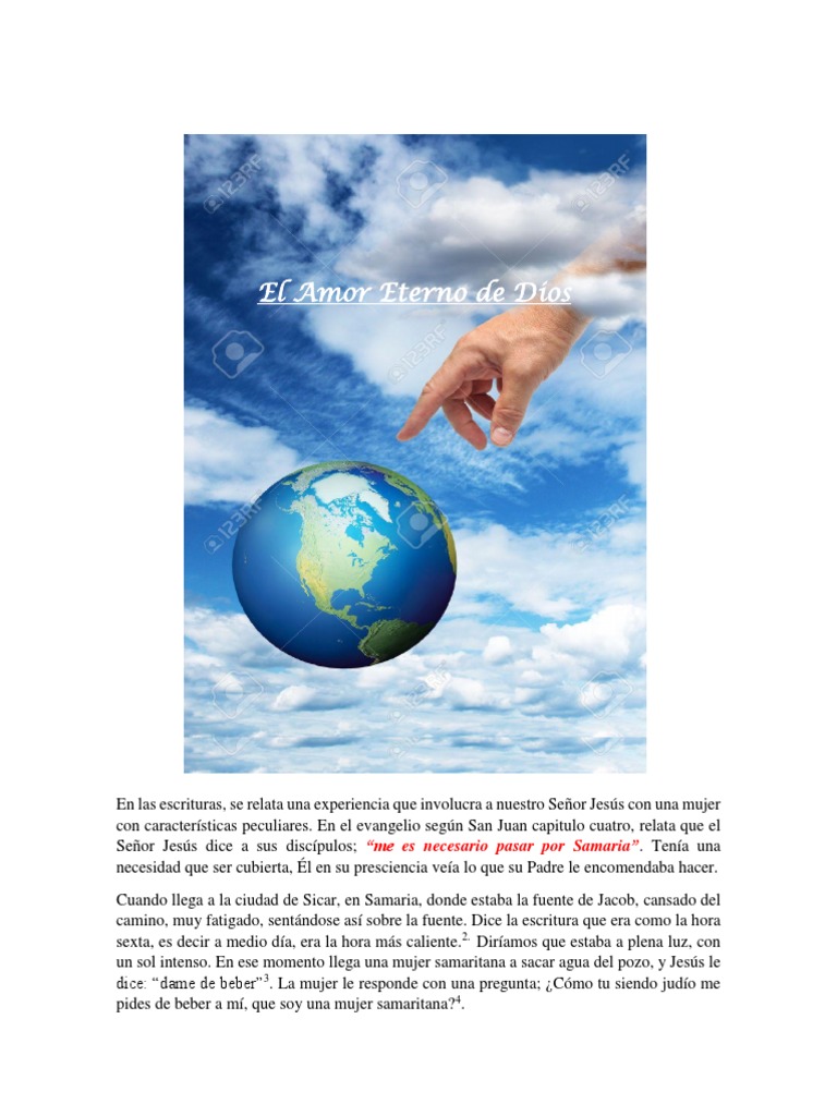 El Amor Eterno de Dios | PDF | Amor | Jesús