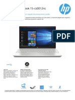 HP Pavilion Notebook 15-cs0012ns: Un Portátil Ultradelgado y Ligero Cargado de Prestaciones y Estilo