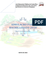 Examen Simulacro Bachillerato 2018 BXM