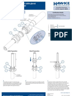 Assembly Instructions for 501/414 Exd IIC/Exe II ExtD Cable Gland