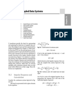 Sampled Data Systems Pulse Transfer Functions